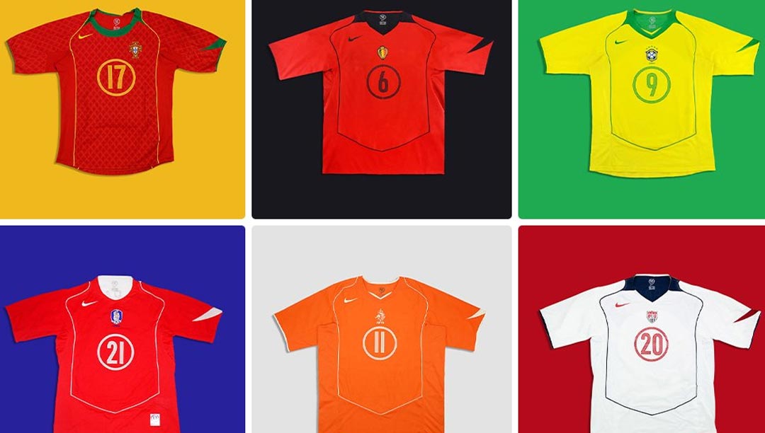 Closer Look Nike Total 90 2004 Kit Template Footy Headlines
